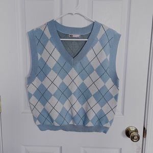 COPY - Checkered Sweater Vest